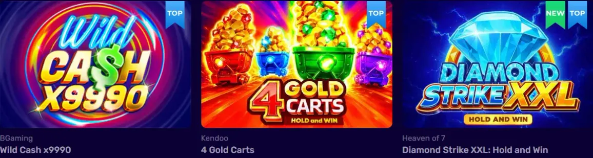 Magic Casino 380% 240 tours gratuits
